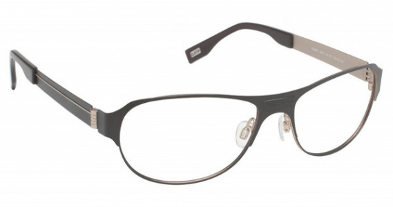 Evatik EVATIK 9057 Eyeglasses, (780) BROWN CHAMPAGNE