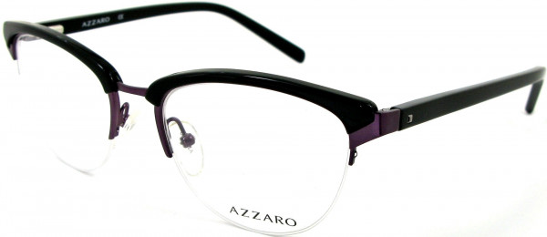 Azzaro AZ30208 Eyeglasses, C3 PURPLE/BLACK