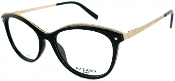 Azzaro AZ30246 Eyeglasses, C1 BLACK