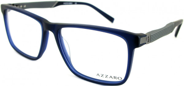 Azzaro AZ31011 Eyeglasses, C2 BLUE/GUNMETAL