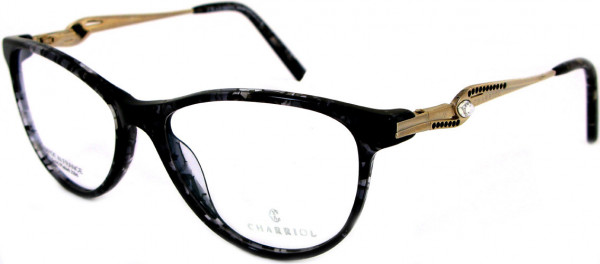 Charriol PC7482 Eyeglasses, C1 BLACK MARBLE