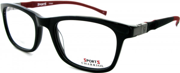 Charriol SP23049 Sports Eyewear, C4 BLACK/RED