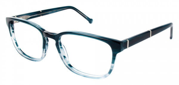 Colors In Optics C1002 GREENWICH Eyeglasses, BL MIDNIGHT BLUE