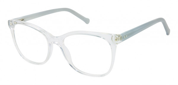 Colors In Optics C1057 BILLIE Eyeglasses, XGRY CLEAR CRYSTAL/MILKY GREY