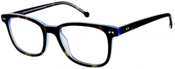 Colors In Optics C1064 GRAND CENTRAL Eyeglasses, TSBL TORTOISE/BLUE