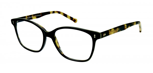 Colors In Optics C1034 MIDWOOD Eyeglasses, OXTYT BLACK/TOKYO TORTOISE
