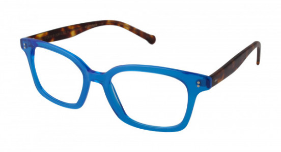 Colors In Optics C1035 CANARSIE Eyeglasses, BLTS ELECTRIC BLUE/TORTOISE