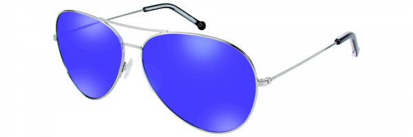 Colors In Optics CS320 SHERIFF Sunglasses, SLVPR SILVER/ SUNSHINE LENS