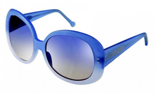 Colors In Optics CS324 JACKIE Sunglasses, BLF POWDER BLUE FADE