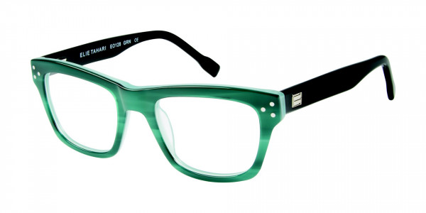 Elie Tahari EO128 Eyeglasses, GRN EMERALD GREEN