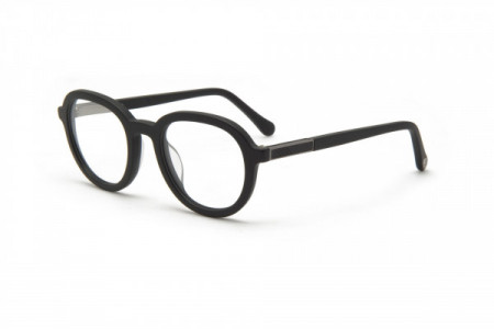 ill.i WA012V Eyeglasses, V01 BLACK/SILVER