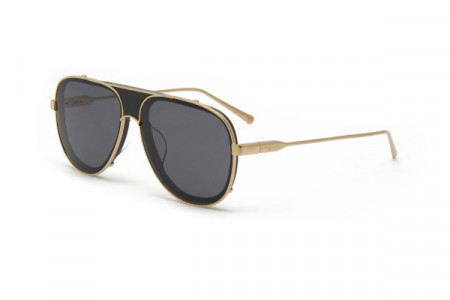 ill.i WA518S Sunglasses, 01 BLACK/GOLD