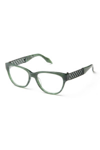 Mila ZB MZ066V Eyeglasses, V04 GREEN/STRASS