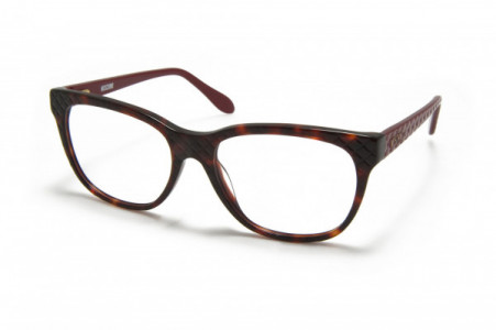 Moschino MO279V Eyeglasses, 03 TORTOISE/BURGUNDY