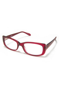 Moschino MO285V Eyeglasses, 03 BURGUNDY