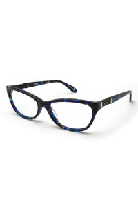 Moschino MO286V Eyeglasses, 03 BLUE/STRASS