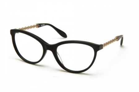 Moschino MO292V Eyeglasses, 01 SHINY BLACK