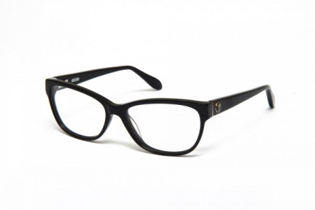 Moschino MO296V Eyeglasses, 01 SHINY BLACK