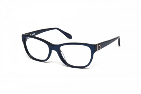 Moschino MO297V Eyeglasses, 03 SHINY PEARLY BLUE