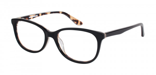Union Bay UO107 Eyeglasses, OXAN BLACK/ANIMAL