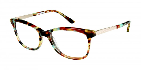 Union Bay UO129 Eyeglasses, OXOAT BLACK/OATMEAL
