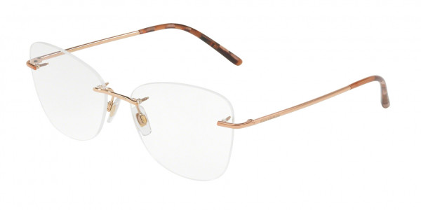 Dolce & Gabbana DG1299 Eyeglasses, 1298 PINK GOLD