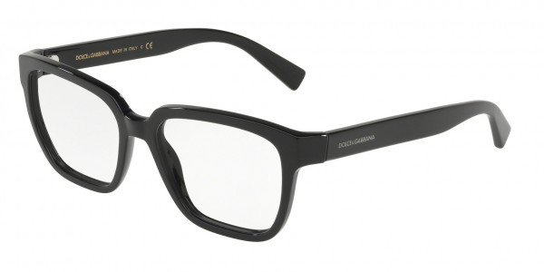 Dolce & Gabbana DG3282 Eyeglasses, 501 BLACK