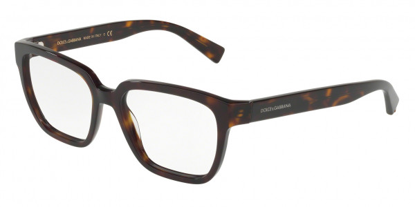Dolce & Gabbana DG3282 Eyeglasses, 502 HAVANA
