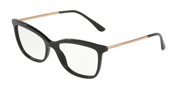Dolce & Gabbana DG3286 Eyeglasses, 501 BLACK