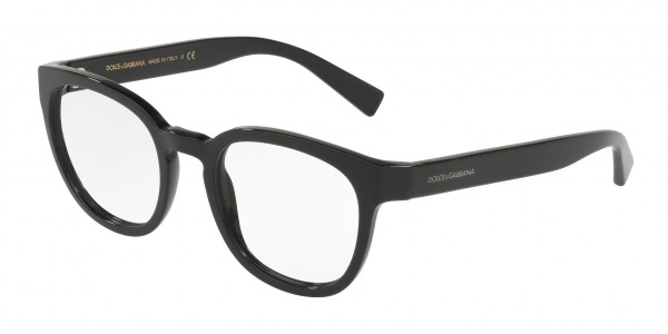 Dolce & Gabbana DG3287 Eyeglasses, 501 BLACK (BLACK)