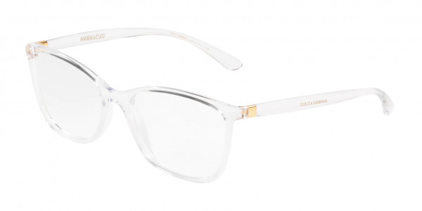 Dolce & Gabbana DG5026 Eyeglasses, 3133 CRYSTAL (CLEAR)