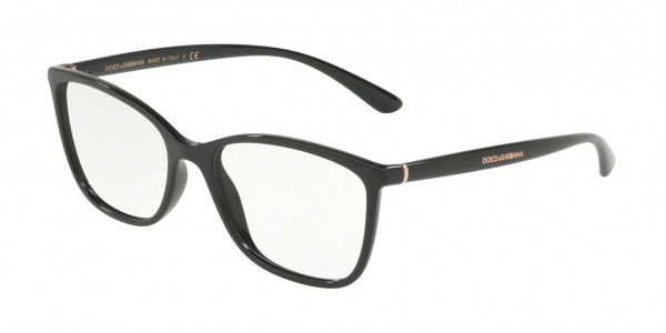 Dolce & Gabbana DG5026 Eyeglasses, 501 BLACK