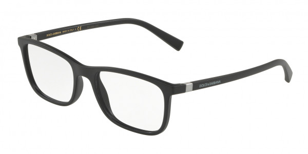 Dolce & Gabbana DG5027 Eyeglasses, 2525 MATTE BLACK (BLACK)