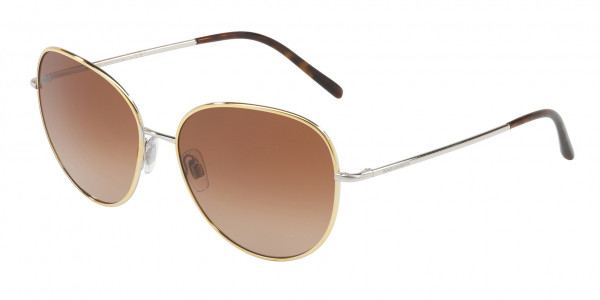 Dolce & Gabbana DG2194 Sunglasses, 129713 GOLD/SILVER
