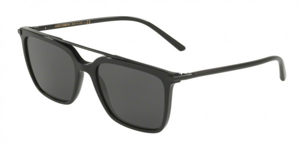 Dolce & Gabbana DG4318F Sunglasses, 501/87 BLACK