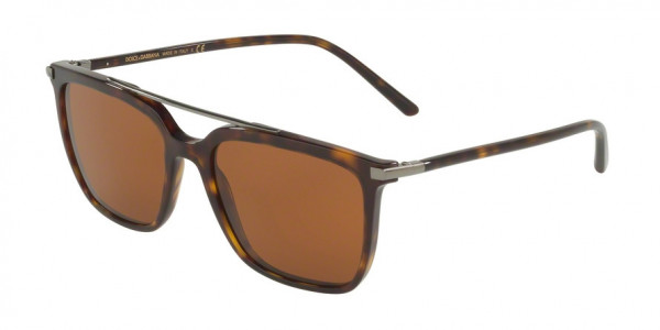 Dolce & Gabbana DG4318F Sunglasses, 502/73 HAVANA