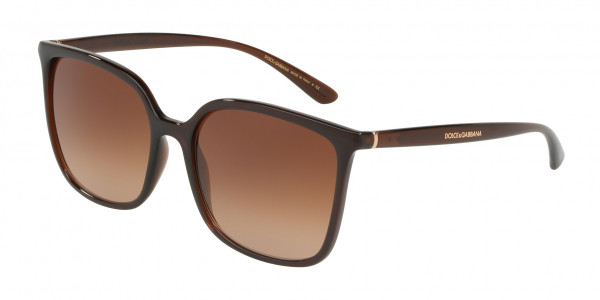 Dolce & Gabbana DG6112 Sunglasses, 315913 TRANSPARENT BROWN