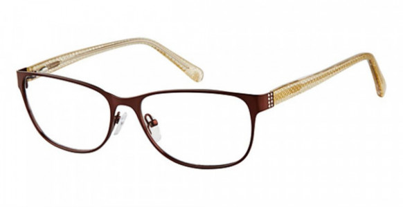 Phoebe Couture P310 Eyeglasses, Brown
