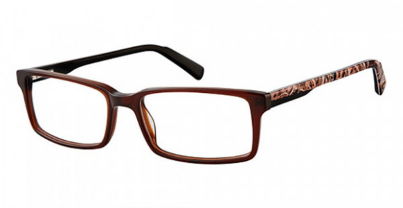 Realtree Eyewear R438 Eyeglasses, Brown
