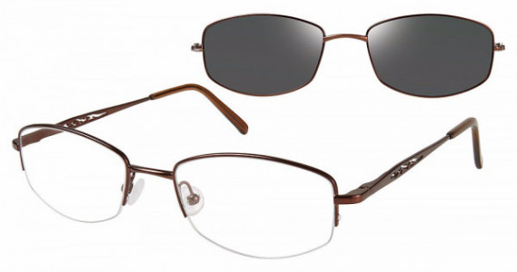 Revolution 509 Eyeglasses, brown