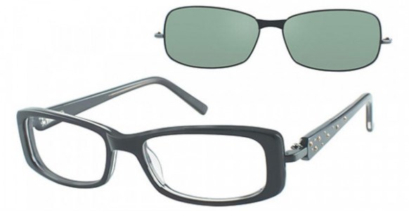 Revolution 759 Eyeglasses, Black Fade