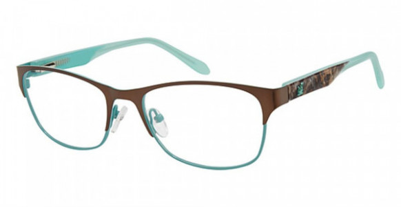 Realtree Eyewear G305 Eyeglasses, Brown