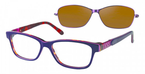 Revolution 795 Eyeglasses, Blueberry