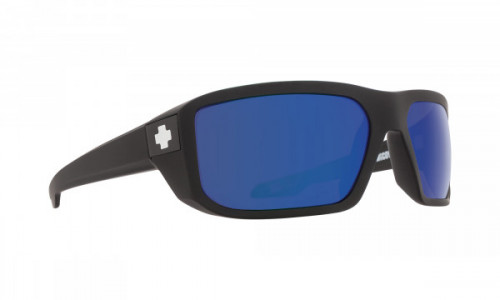 Spy Optic McCoy Sunglasses, Matte Black / HD Plus Bronze Polar with Blue Spectra Mirror