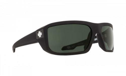Spy Optic McCoy Sunglasses, Soft Matte Black / HD Plus Gray Green Polar