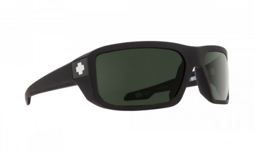 Spy Optic McCoy Sunglasses, Soft Matte Black / Happy Gray Green