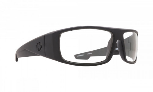 Spy Optic Logan Sunglasses, Matte Black ANSI RX / HD Clear