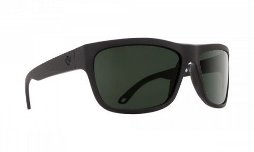 Spy Optic Angler Sunglasses, Matte Black / Happy Gray Green