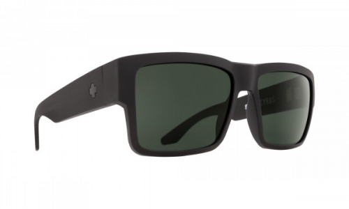 Spy Optic Cyrus Sunglasses, Matte Black / HD Plus Gray Green