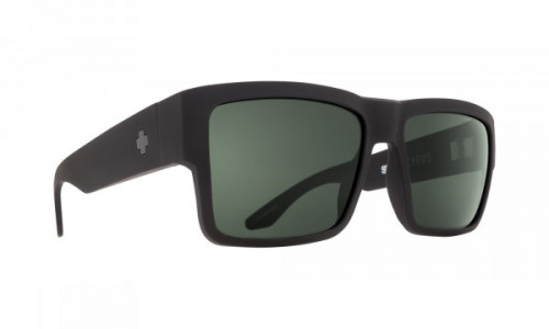 Spy Optic Cyrus Sunglasses, Soft Matte Black / HD Plus Gray Green Polar